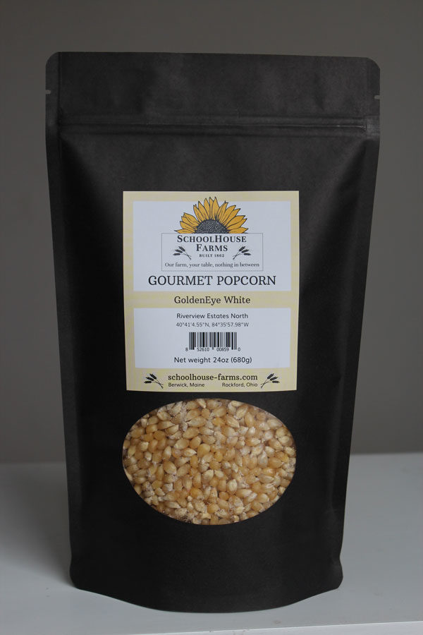 GoldenEye White popcorn from Schoolhouse Farms