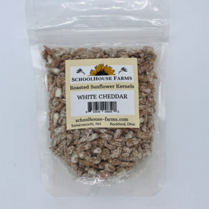 White Cheddar Roasted Sunflower Kernels 3oz bag